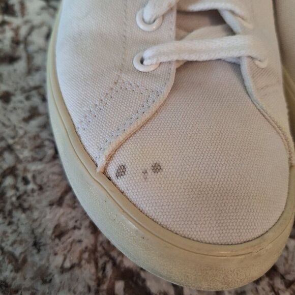 Veja Canvas Sneakers White  size 8 - Picture 6 of 9